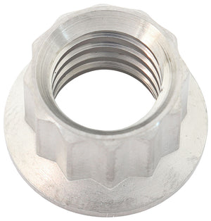 Aeroflow AF3514-0010 3/8" UNC TITANIUM NUT 12 POINT SINGLE 3/8-16"