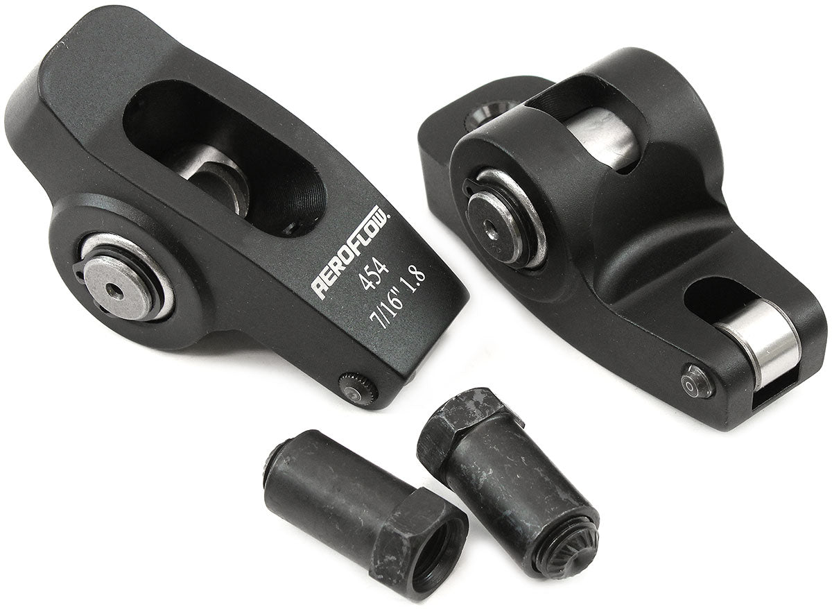 Aeroflow AF95-1117-2 Chev BB Rocker Arms 7/16" Stud 1.8