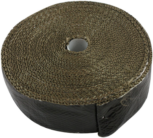 Aeroflow AF91-3017 Titanium Aluminised Exhaust Wrap Insulation 2" X 50Ft Rollblack Foil Aeroflow AF 91-3017
