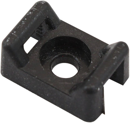 Aeroflow AF98-9986-25 Cable Tie Screw Mounts 16mm X 10.7mm M3 Hole Pa66 25 Pack