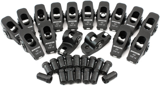 Aeroflow AF95-1117 Chev BB Rocker Arms 7/16" Stud 1.8