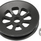 Aeroflow AF4080-0000BLK Large Alternator Pulley Chev