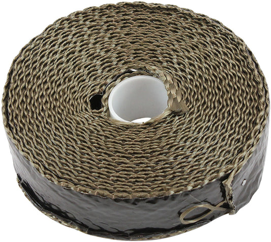 Aeroflow AF91-3018 Titanium Aluminised Exhaust Wrap Insulation 1" X 15Ft Rollblack Foil Aeroflow AF 91-3018