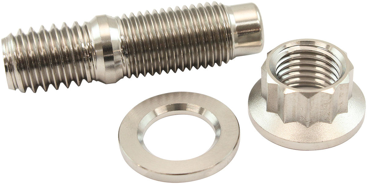 Aeroflow AF55-3010 7/16" Titanium Stud Washer Nut
