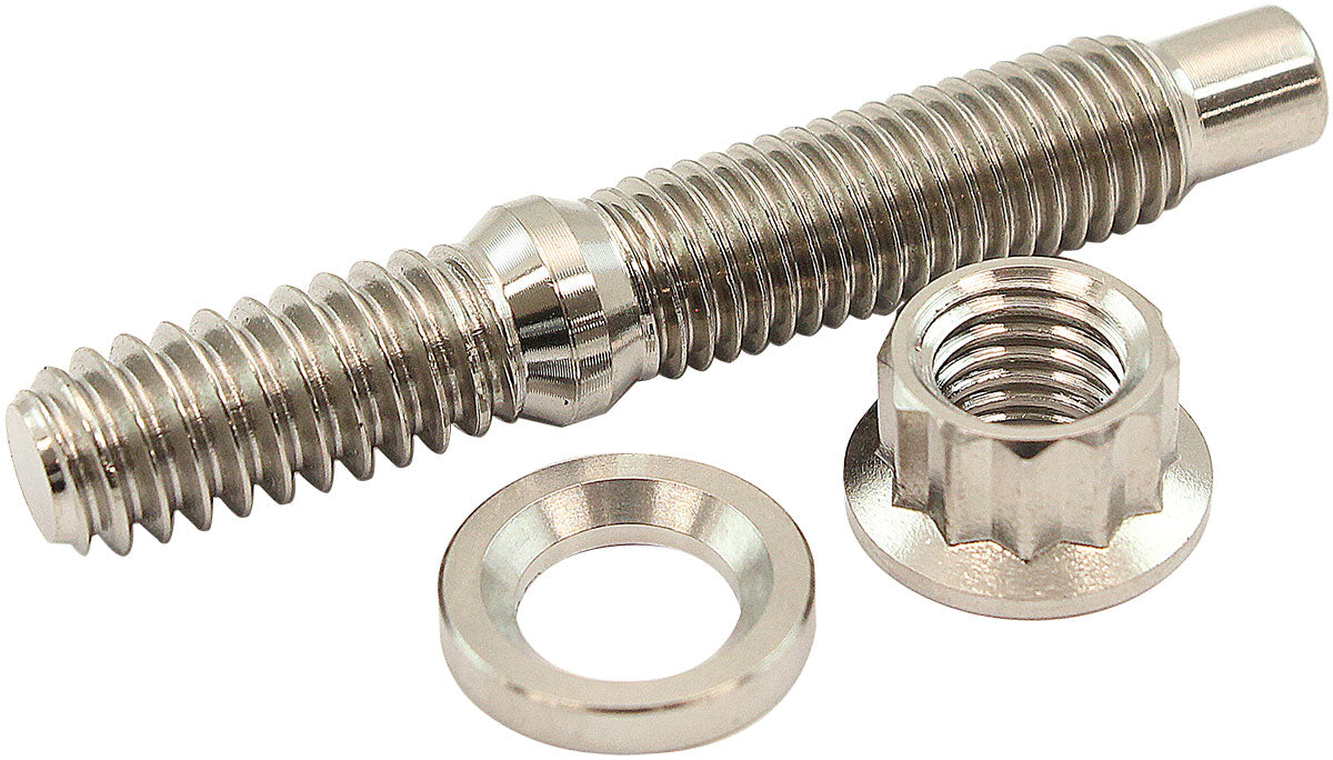 Aeroflow AF55-3000 1/4" Titanium Stud Washer Nut