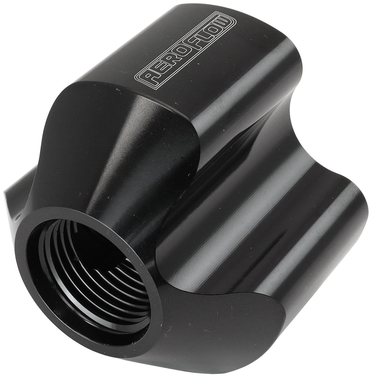 Aeroflow AF935-10-08BLK Inline 4 Port Distribution