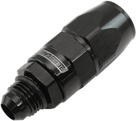 Aeroflow AF580-08-06DBLK Male -6AN to -8AN Teflon Hose