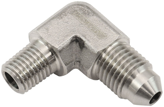 Aeroflow AF381-01 S/S 90 Deg 1/16" Npt To -3AN