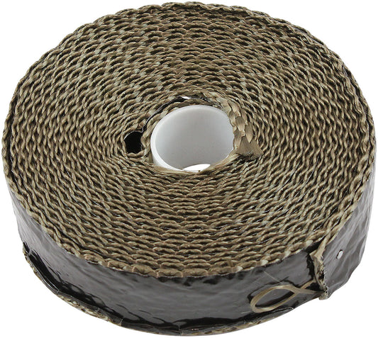 Aeroflow AF91-3016 Titanium Aluminised Exhaust Wrap Insulation 1" X 50Ft Rollblack Foil Aeroflow AF 91-3016