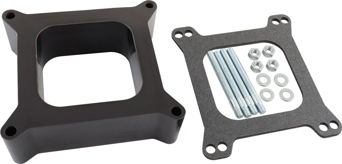 Aeroflow AF42-9137 Carburettor Phenolic 2" Open Spacer Black 4150 Carby
