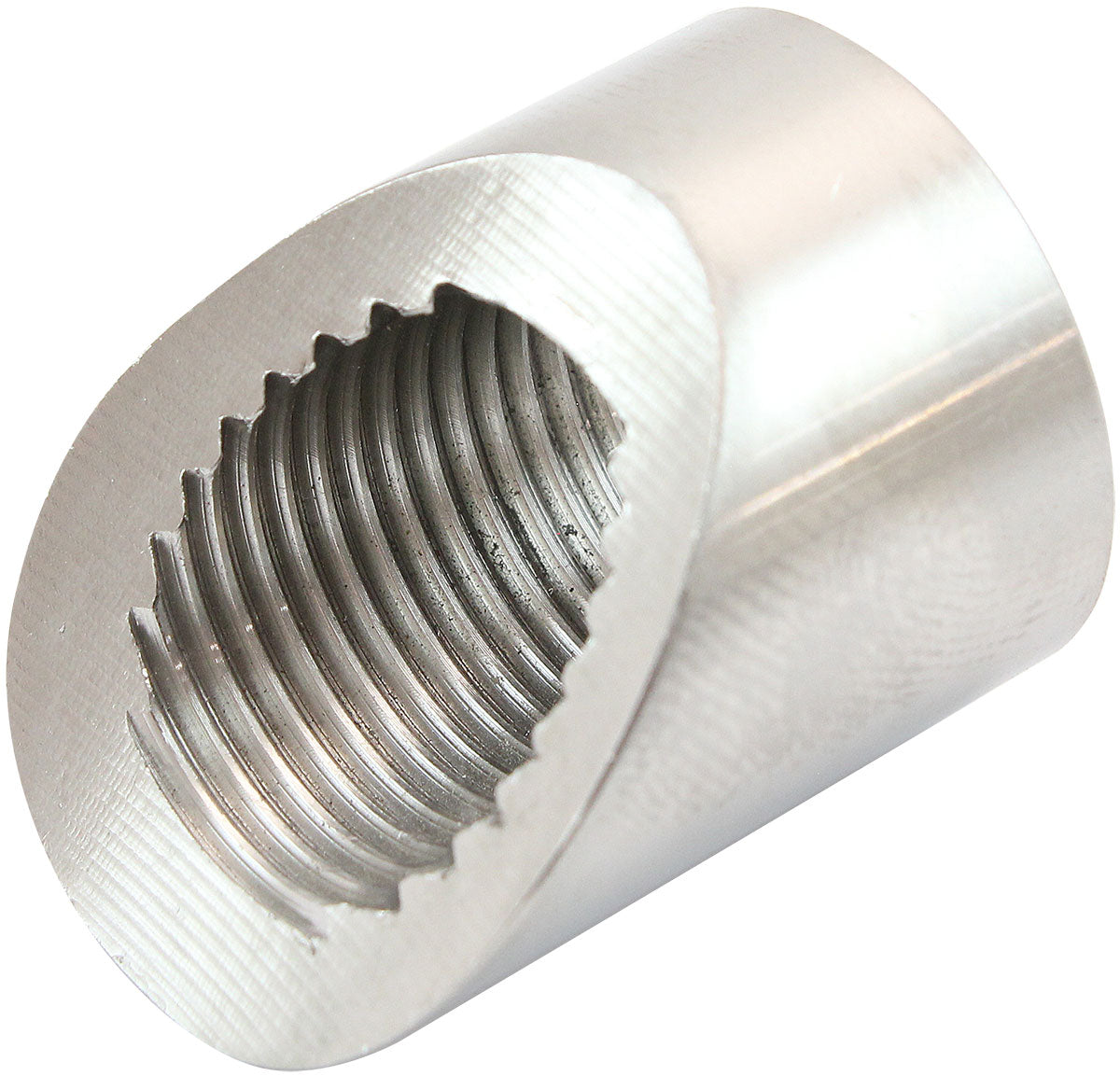 Aeroflow AF987SS Angled Weld Bung O2 Sensor S/S M18X1.5 Oxygen Sensor 45