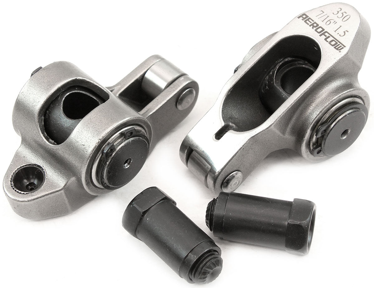 Aeroflow AF95-1205-2 Chev SB S/S Rocker Arms 7/16" Stud