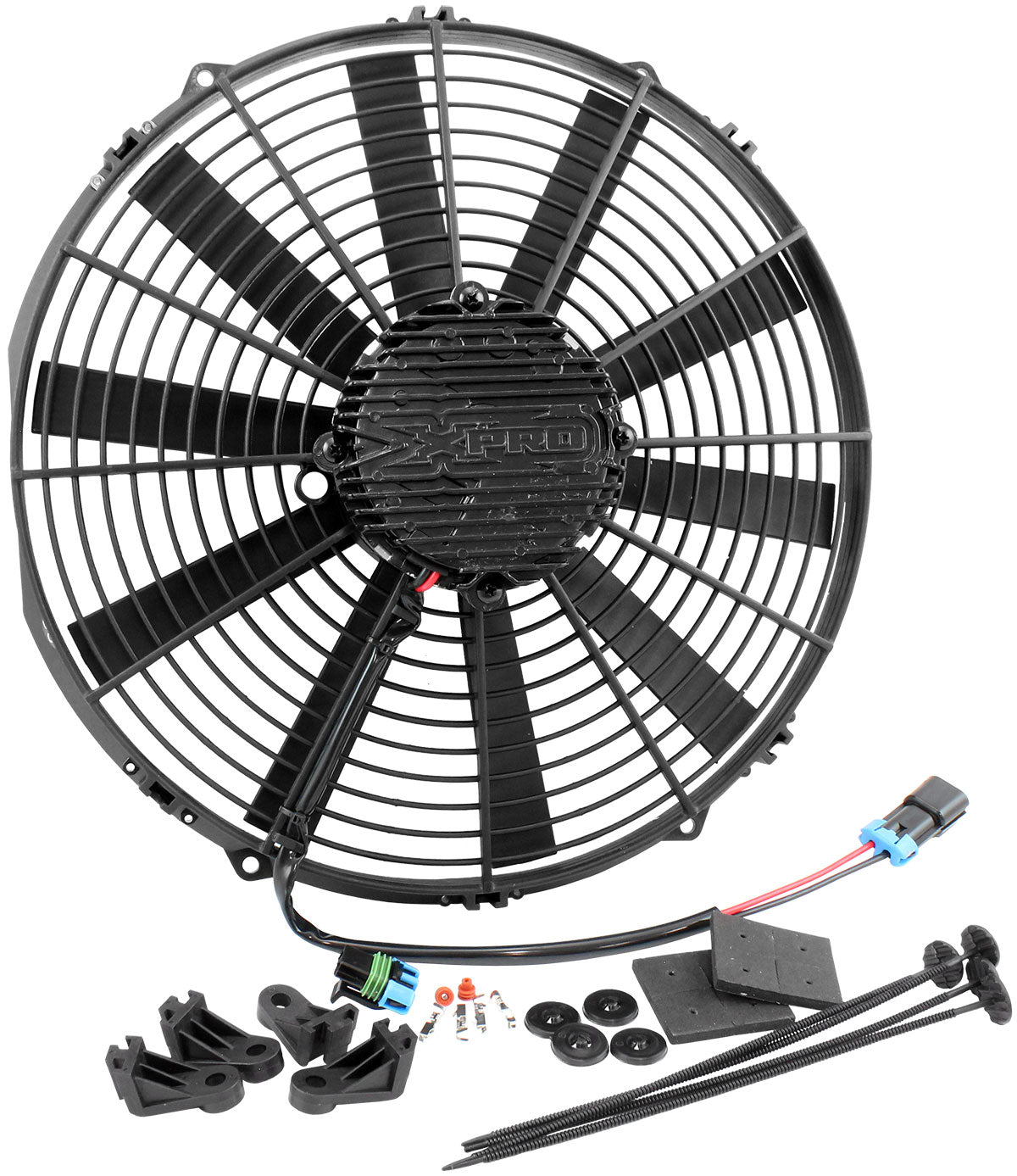 Aeroflow AF49-1114 Brushless 14" Electric Fan 2900 CFM Straight Blade