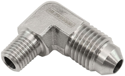 Aeroflow AF381-02 S/S 90 Deg 1/16" Npt to -4AN