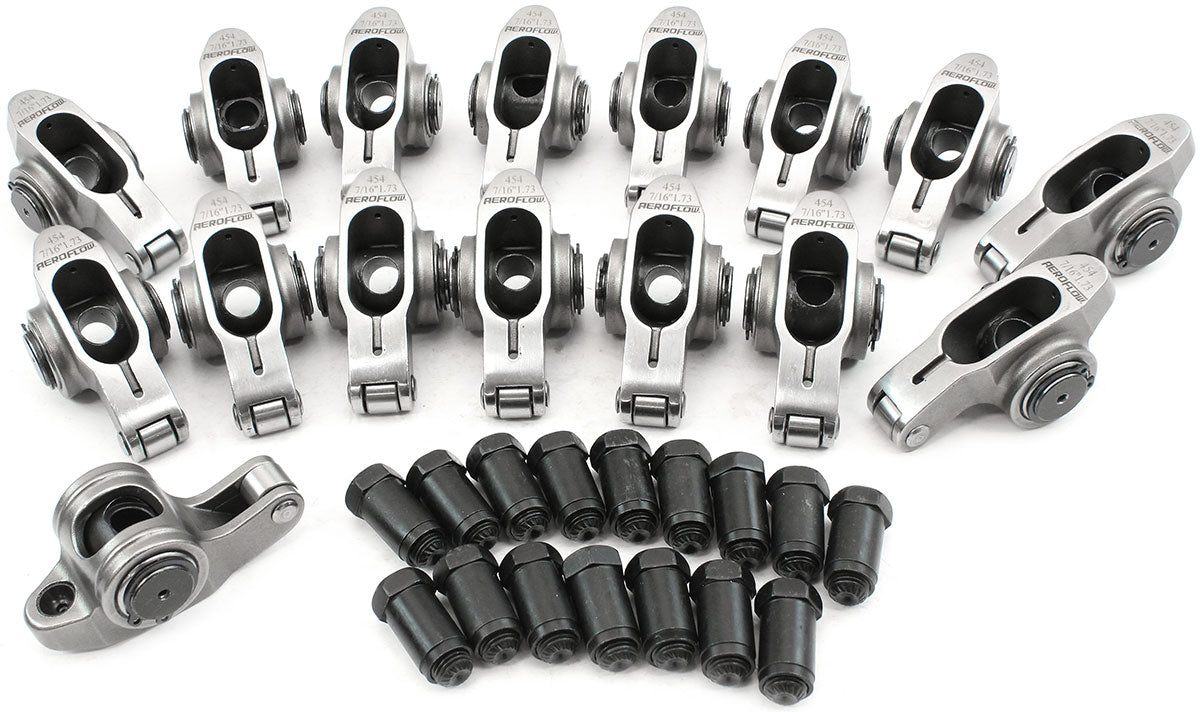Aeroflow AF95-1216 Chev BB S/S Rocker Arms 7/16" Stud