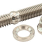 Aeroflow AF55-3005 1/4" Titanium Stud Washer Hex