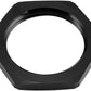 Aeroflow AF59-924-10BLK Replacement -10AN Jam Nut Fullflow Bulkhead Black Half Nut