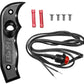 B&M BM81078 R/H Stealth Magnum Grip w/ Button For Magnum Grip Shifters