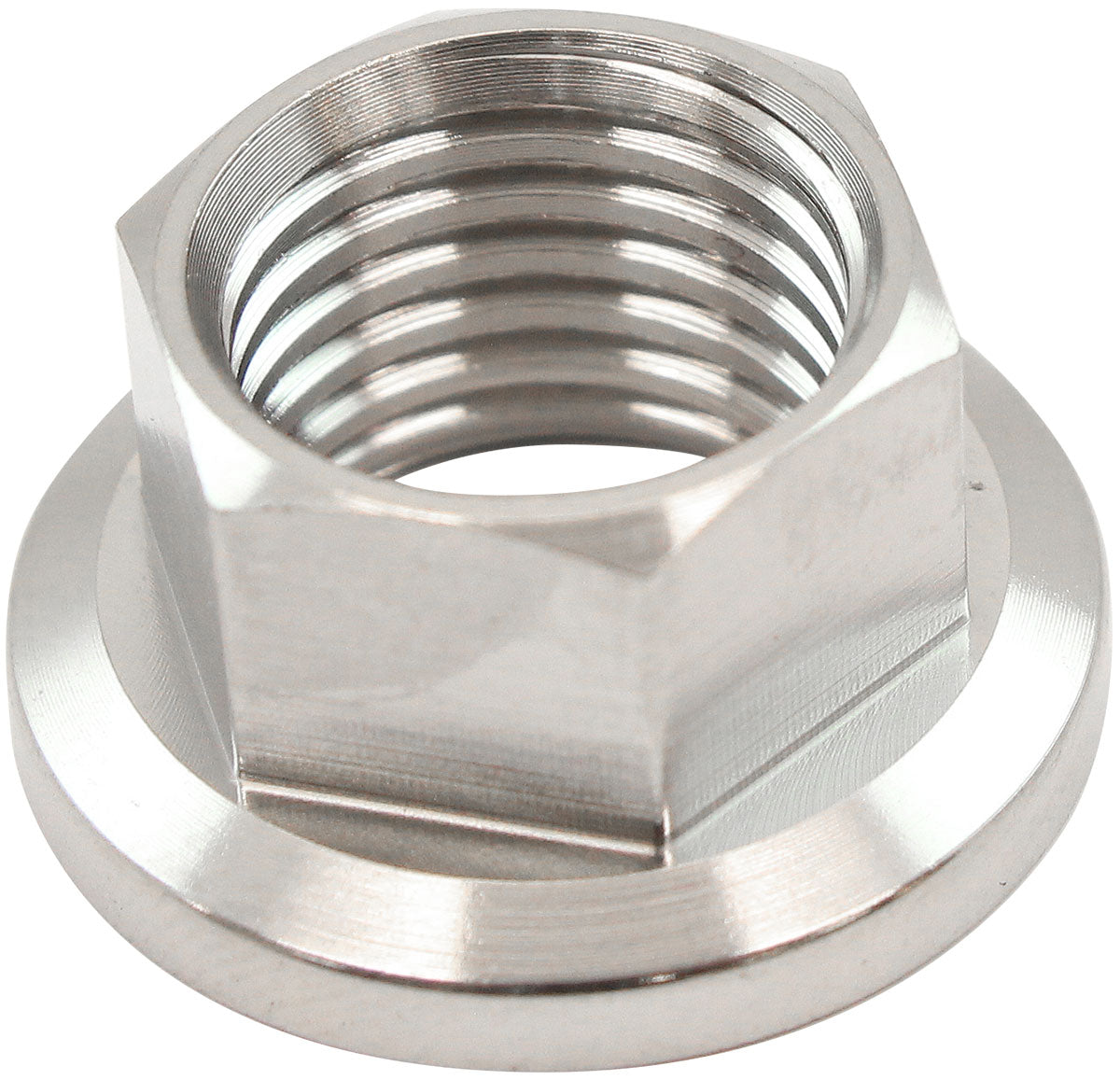 Aeroflow AF3517-0020 7/16" UNF Titanium Hex Nut