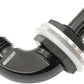 Aeroflow AF937-06-06BLK 90 DEG BULKHEAD FITTING -6AN