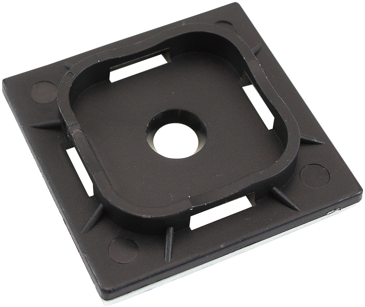 Aeroflow AF98-9999-25 Cable Tie Mounts 40mm X 40mm Nylon 3M Pad Mount Black