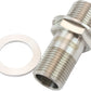 Aeroflow AF64-2156 Toyota 2Jz Oil Cooler Delete Fitting S/S 1Jz Stud Filter