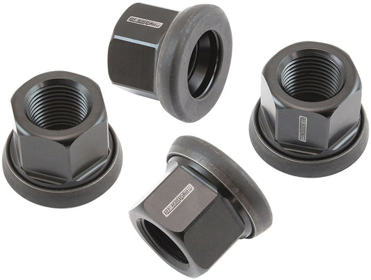 Aeroflow AF3083-0000 5/8" Wheel Nut Alloy Lug Nut Single 5/8-18 Floater Black