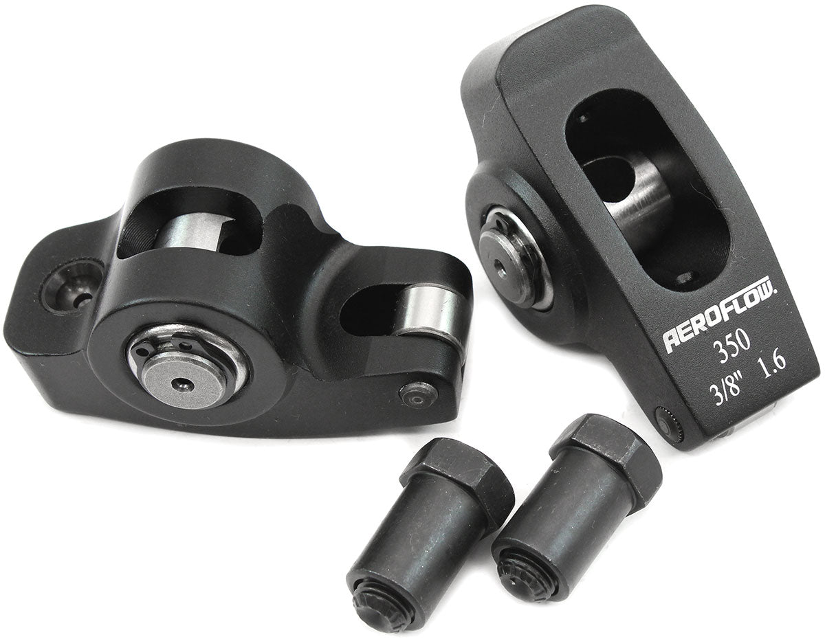Aeroflow AF95-1102-2 Chev SB Rocker Arms 3/8" Stud 1.6