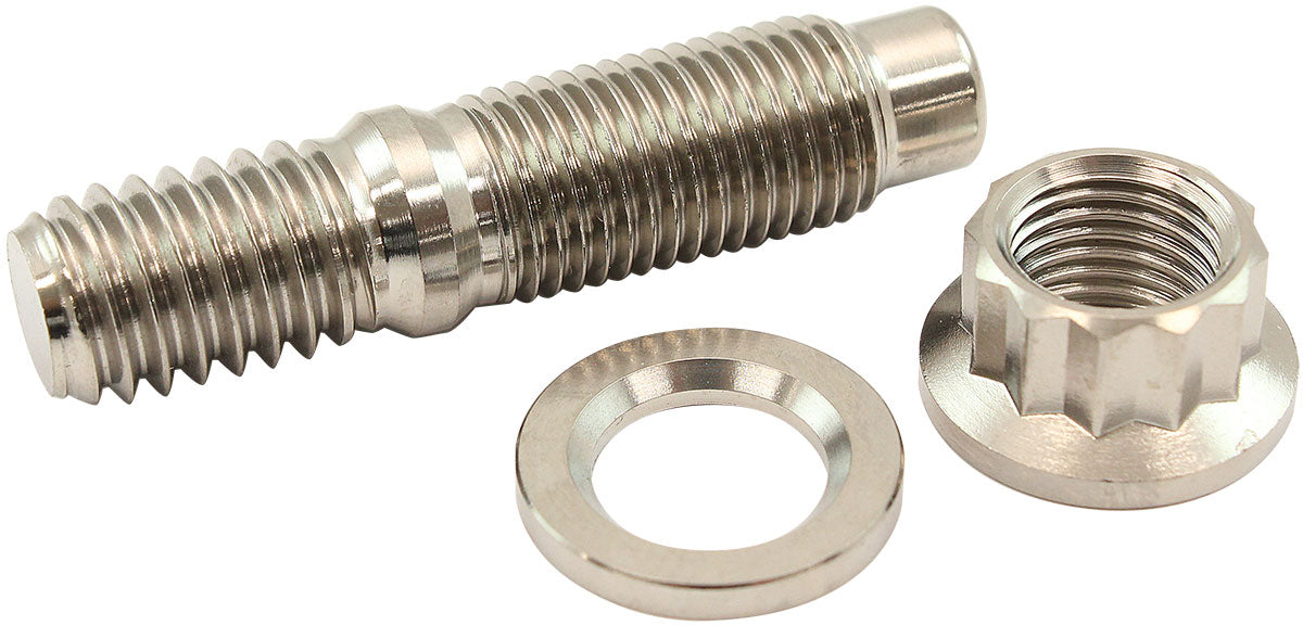Aeroflow AF55-3004 3/8" Titanium Stud Washer Nut