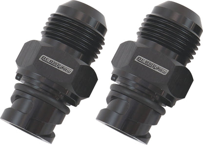 Aeroflow AF708-10-09BLK Screw In Cover Breather Adapte-10AN Suits Ford Coyote V8