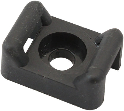 Aeroflow AF98-9989-50 Cable Tie Screw Mounts 21mm X 10.1mm M5 Hole Pa66 50 Pack