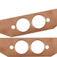 Aeroflow AF1854-1204 SBC Round Exhaust Gaskets Copper Embossed 350 Chev Smallpair Aeroflow - AF 1854-1204