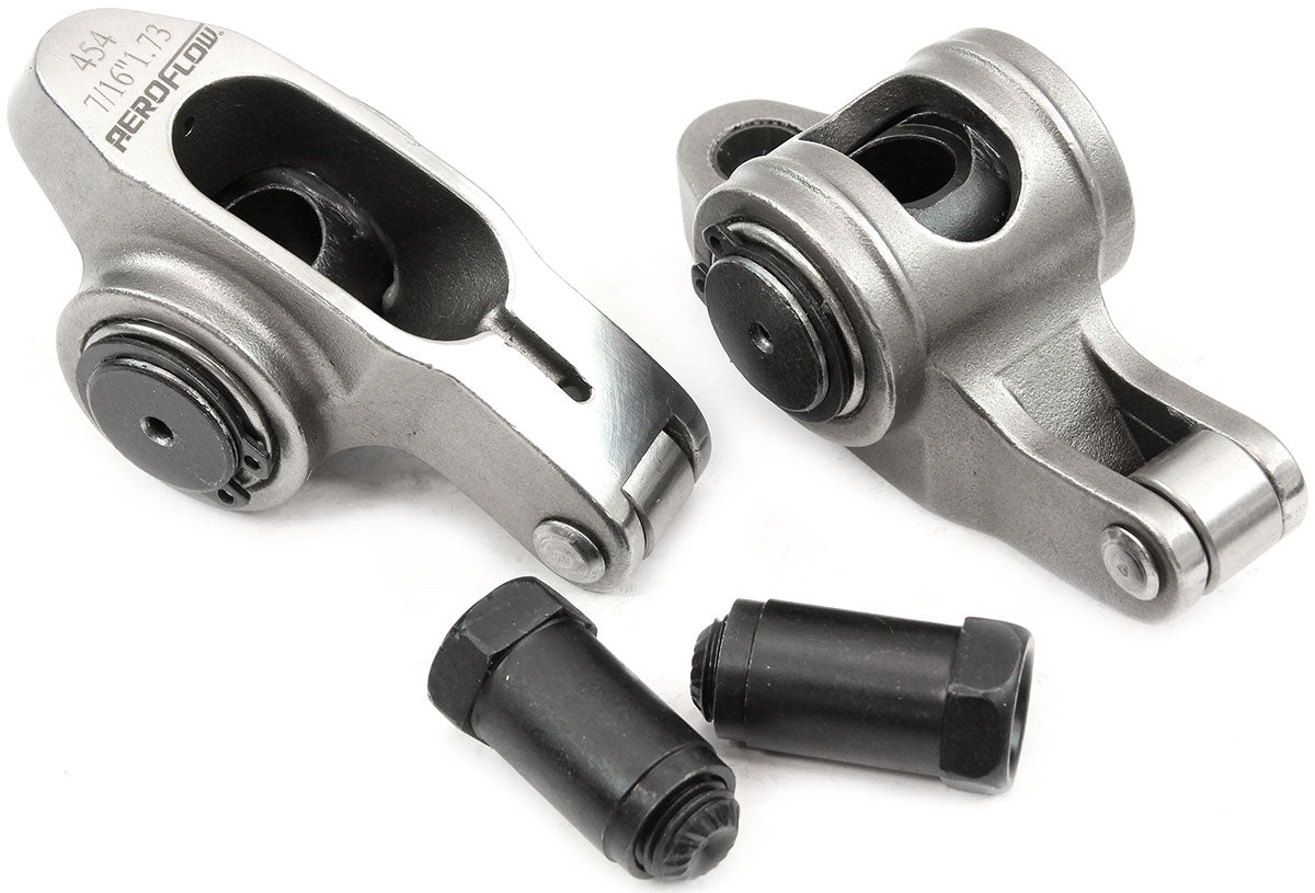 Aeroflow AF95-1216-2 Chev BB S/S Rocker Arms 7/16" Stud