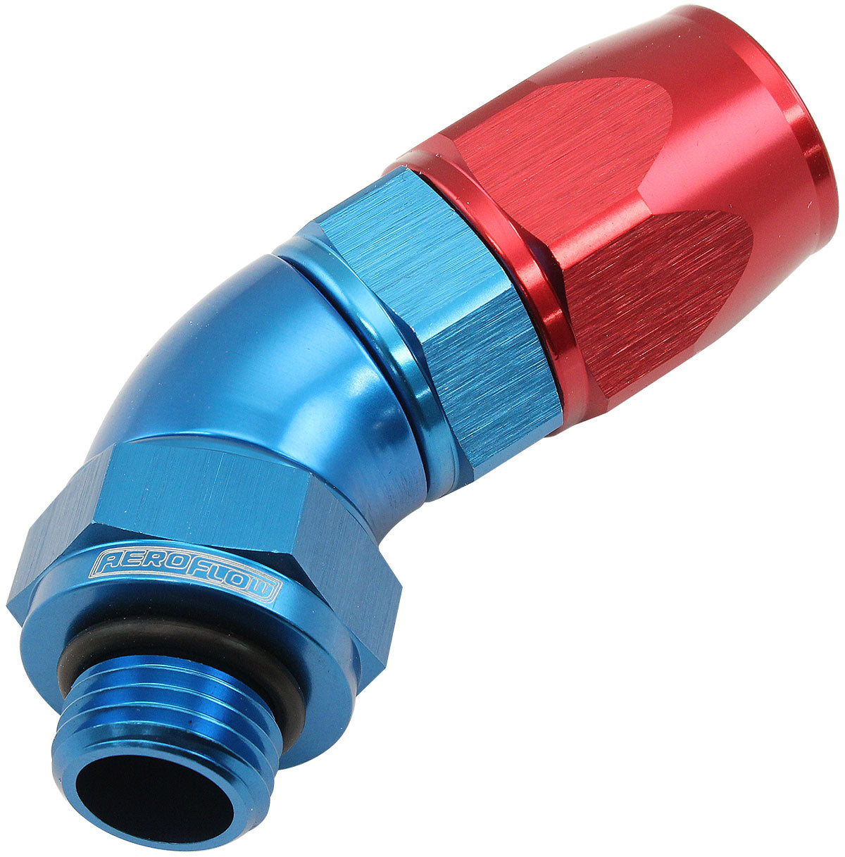 Aeroflow AF582-08-06D Male End -6ORB to -8AN Teflon