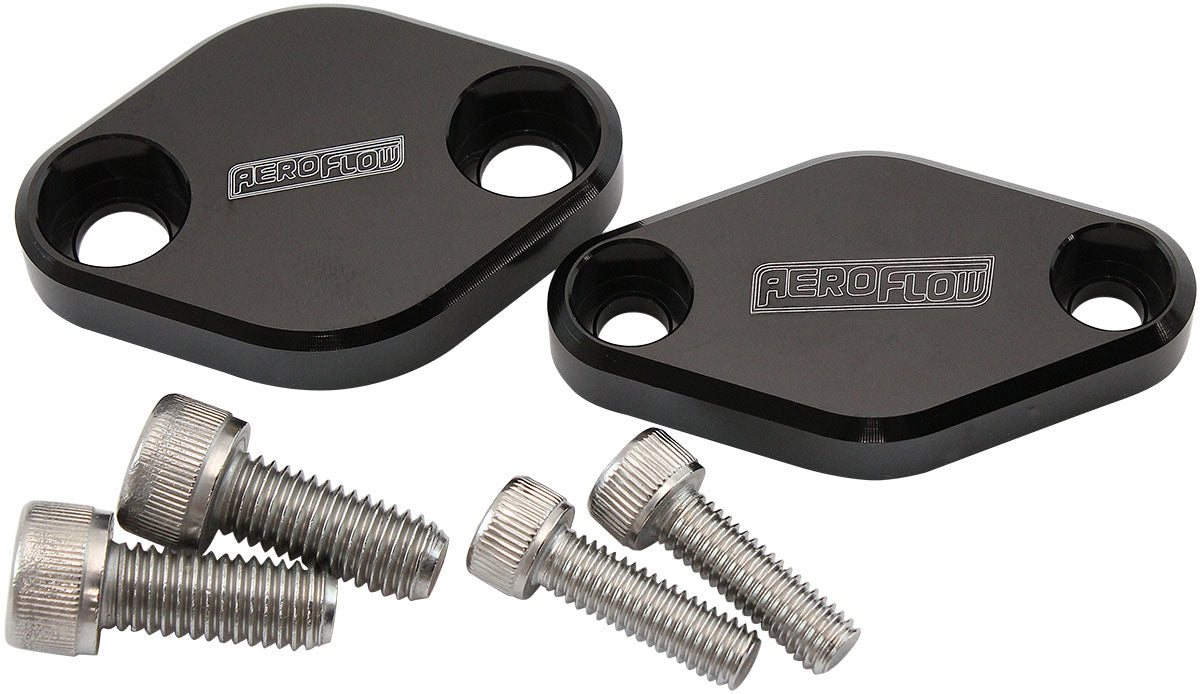 Aeroflow AF64-2254BLK SUBARU AIR PUMP DELETE PLATES