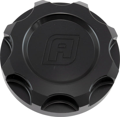 Aeroflow AF82-1011BLK Subaru Billet Oil Cap Filler Plug Ej20 Ej25 Black
