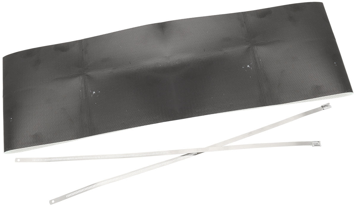Aeroflow AF91-6010BLK Aluminised Starter Heat Shielda Must For Close Headers Black