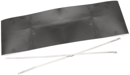 Aeroflow AF91-6010BLK Aluminised Starter Heat Shielda Must For Close Headers Black