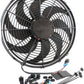 Aeroflow AF49-1126 Brushless 16" Electric Fan 3300 Cfm Curved Blade