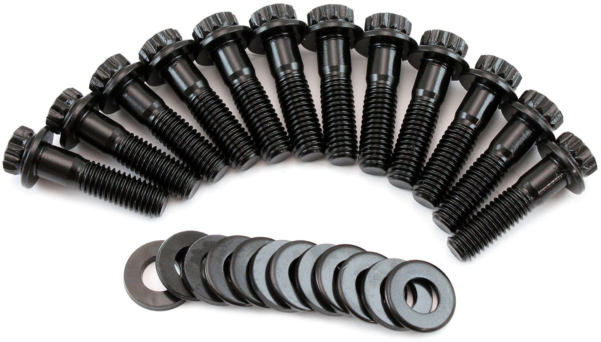 Aeroflow AF37-1221 Gm Ls Intake Valley Plate Boltkit 12 Point Head Pack Of 10