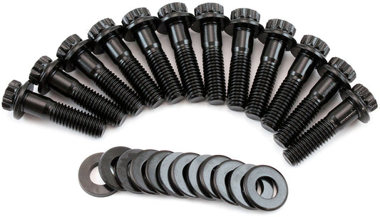 Aeroflow AF37-1221 Gm Ls Intake Valley Plate Boltkit 12 Point Head Pack Of 10