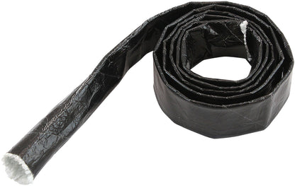 Aeroflow AF91-5010BLK Aluminised Heat Sleeve 1/4-1/2Black Finish 3.7 Meter / 12Ft