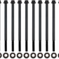 Aeroflow AF37-1220 Gm Ls Intake Bolts Black 12 Point Head M6 Pack Of 10