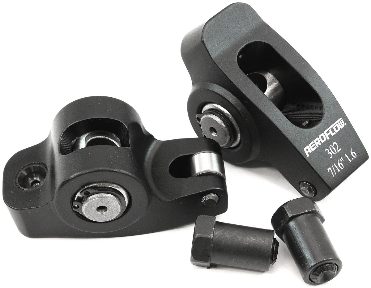 Aeroflow AF95-1122-2 Ford SB Rocker Arms 7/16" Stud 1.6