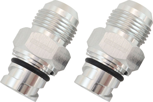 Aeroflow AF708-10-09S Screw In Cover Breather Adapte-10AN Suits Ford Coyote V8