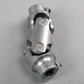 Borgeson BOR024949 Steel Double Needle Bearing Universal Joint 3/4"DD x 3/4"DD