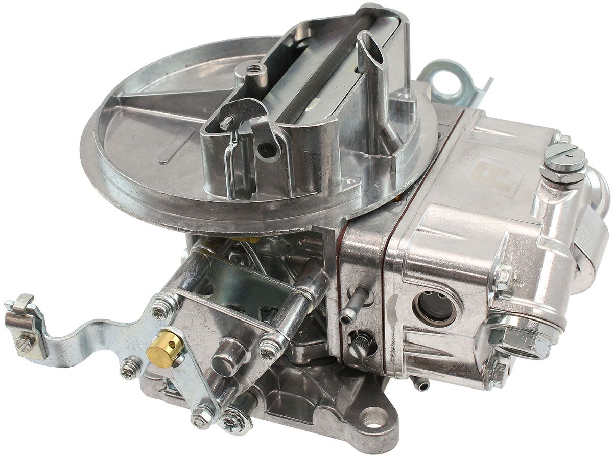 Aeroflow AF5110-1500 2 Barrel 500CFM Carburettor Manual Choke Silver Finish