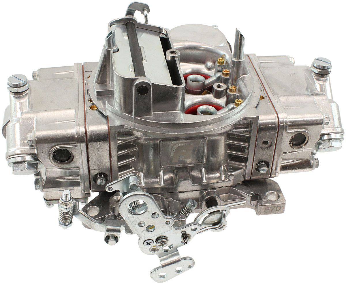 Aeroflow AF5111-1570 Street 570CFM Carburettor Square Bore Electric Choke Silver