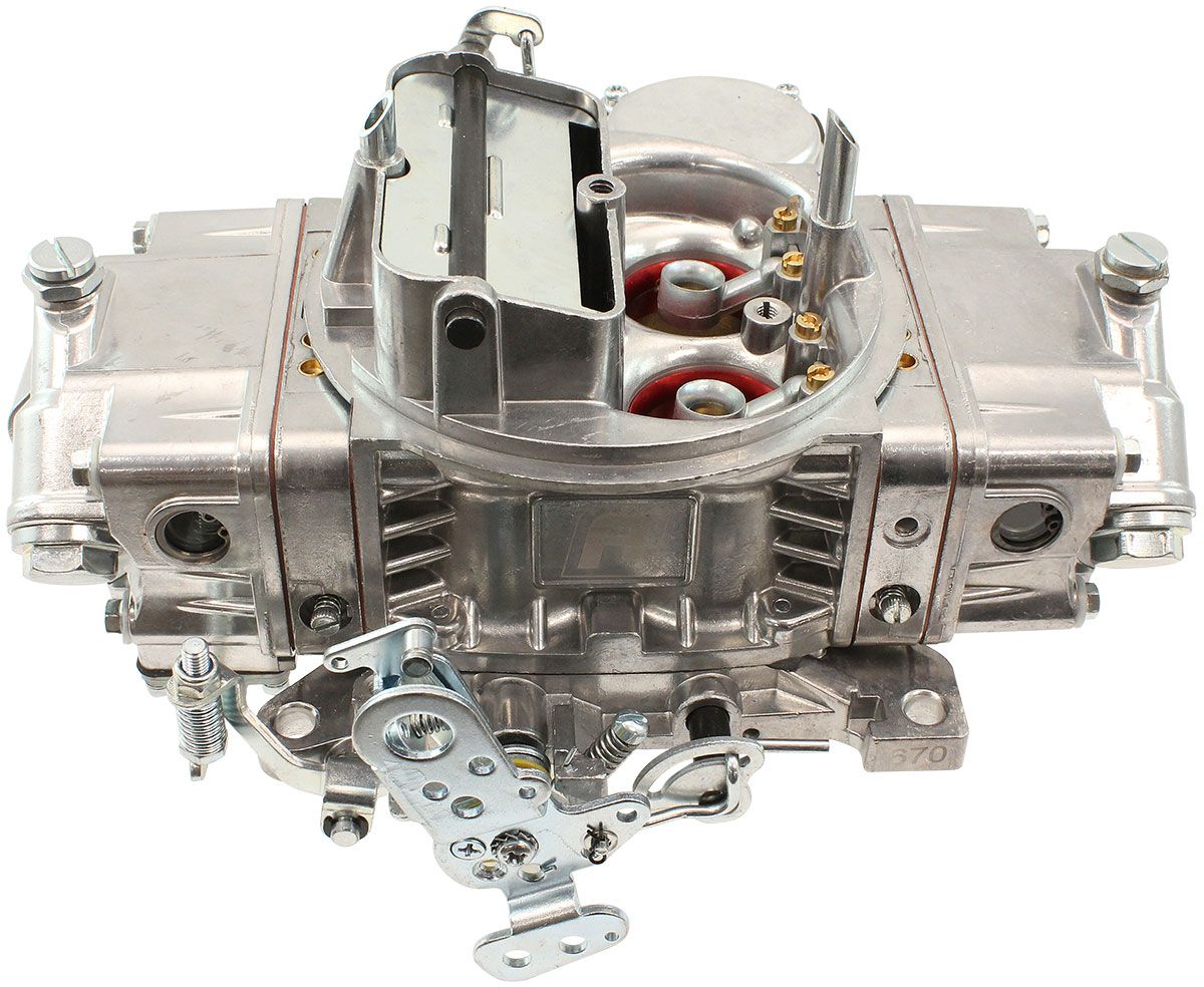 Aeroflow AF5111-1670 Street 670CFM Carburettor Square Bore Electric Choke Silver