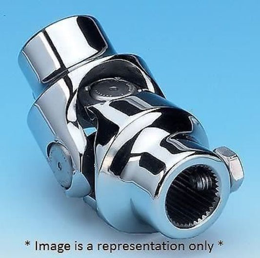Borgeson BOR124979 Polished S/S Universal Steering Joint Torana 3/4"DD x 9/16"